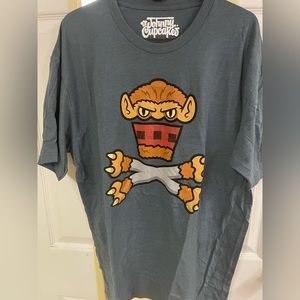 Wolf Johnny Cupcakes tshirt